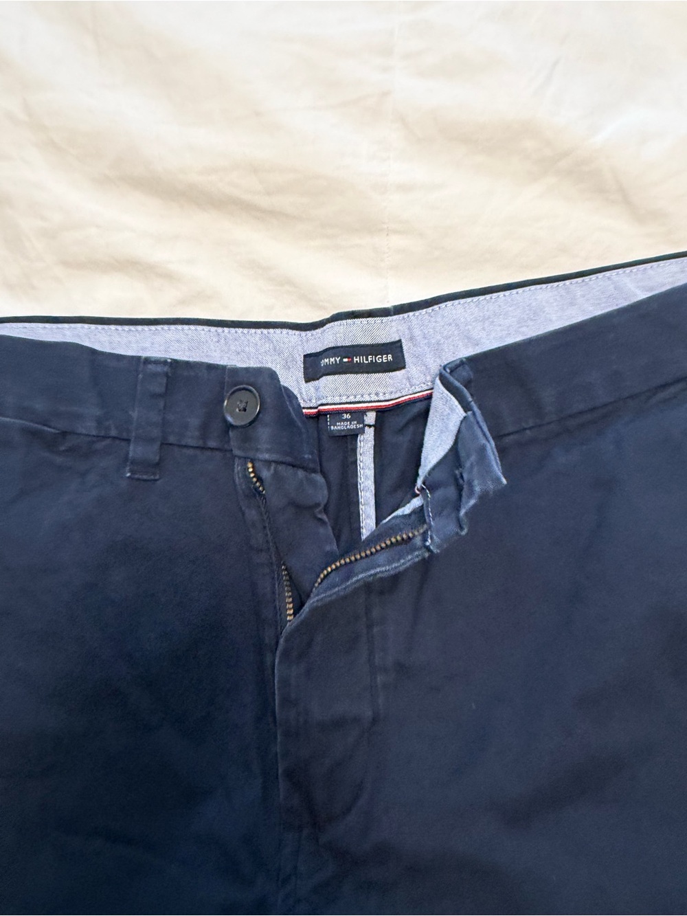 Tommy Hilfiger Men’s Dark Navy Chino Pants